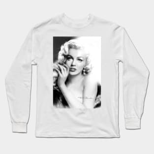 Diva MM bw Long Sleeve T-Shirt